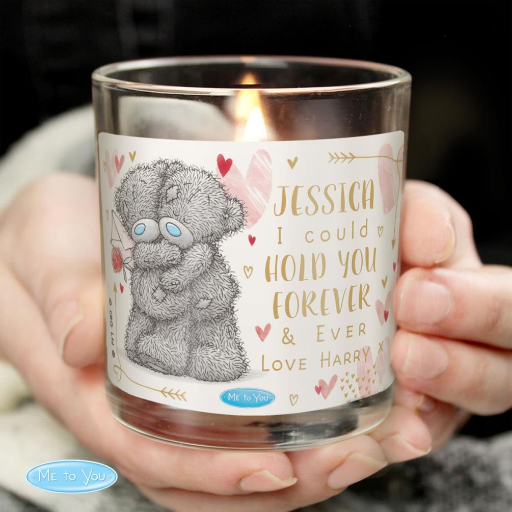 Personalised Me to You Hold You Forever Scented Jar Candle Extra Image 2